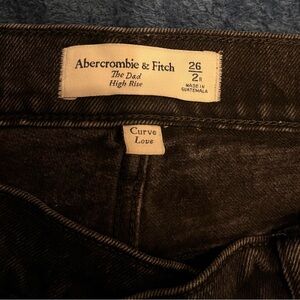 Abercrombie & Fitch Black High Rise Jeans